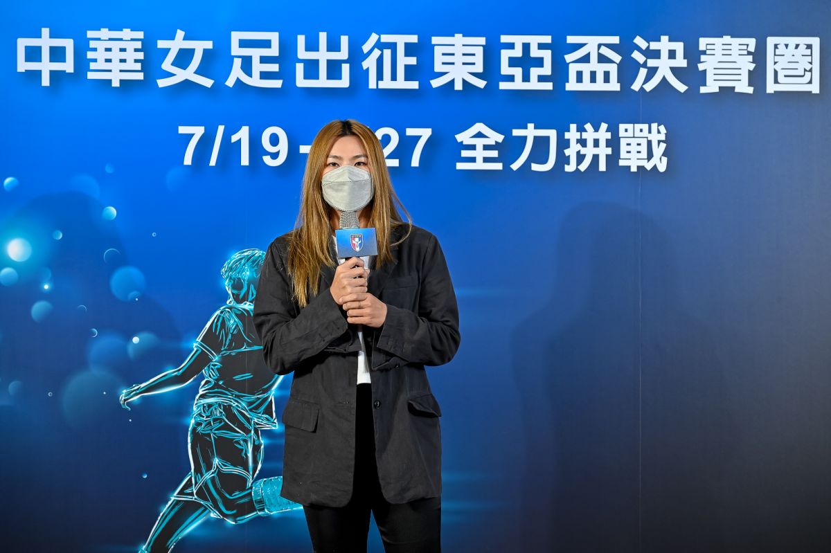 ▲台灣女子足球工會王湘惠。足協提供