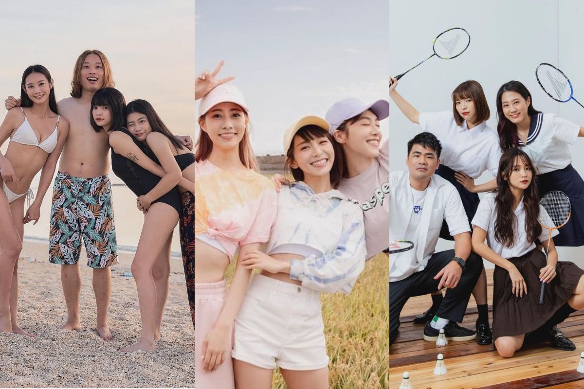 ▲有網友近日盤點3人組正妹YouTuber組合，好奇詢問「想知道大家對於這些人的排名是如何？」而引起來粉絲公認「她們」最香。（圖／翻攝賤葆、泱泱、一隻阿圓IG）