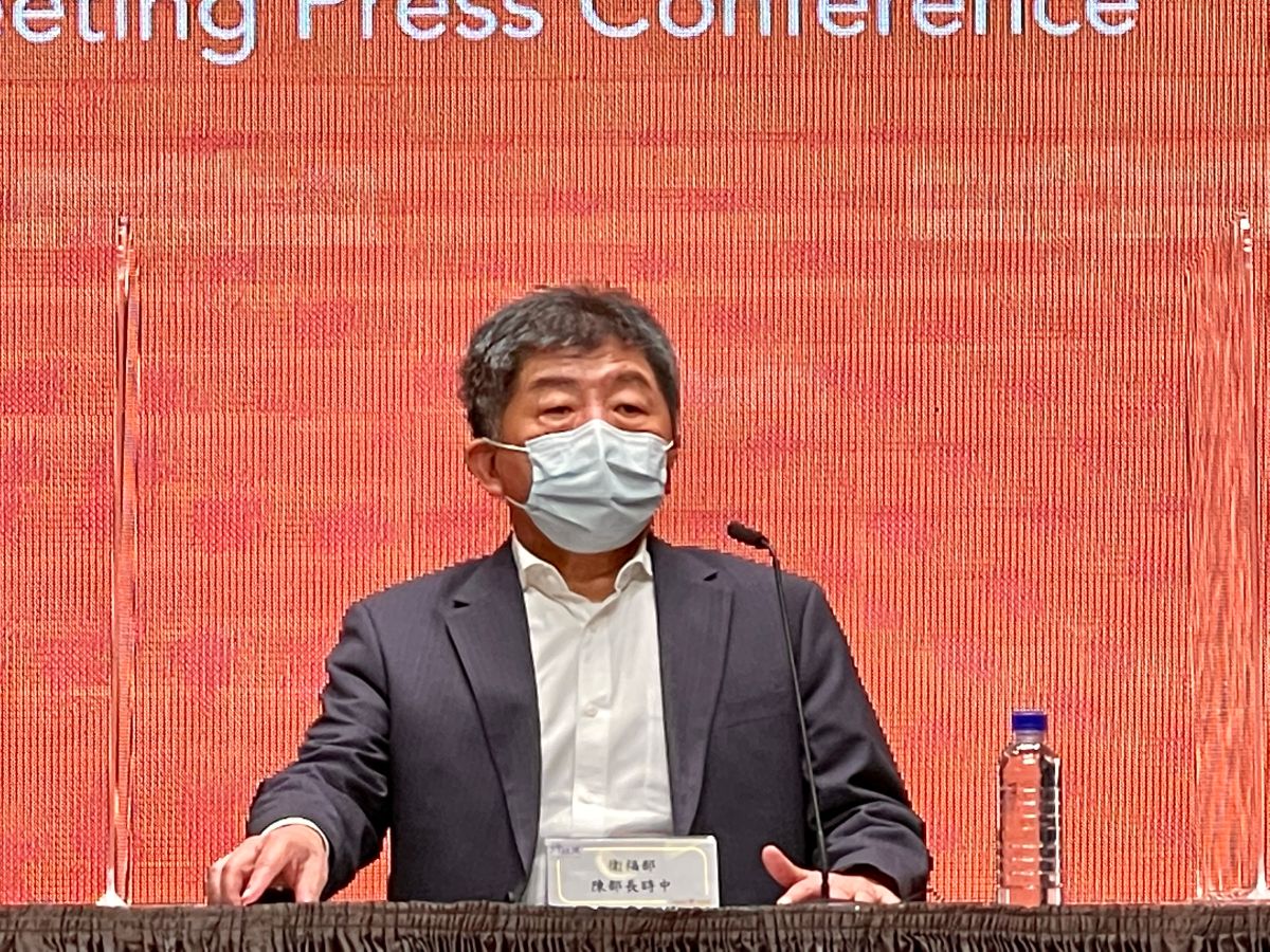 ▲衛福部長陳時中今（14）日最後一次參加行政院會。（圖／記者王敏旭攝，2022.07.14）