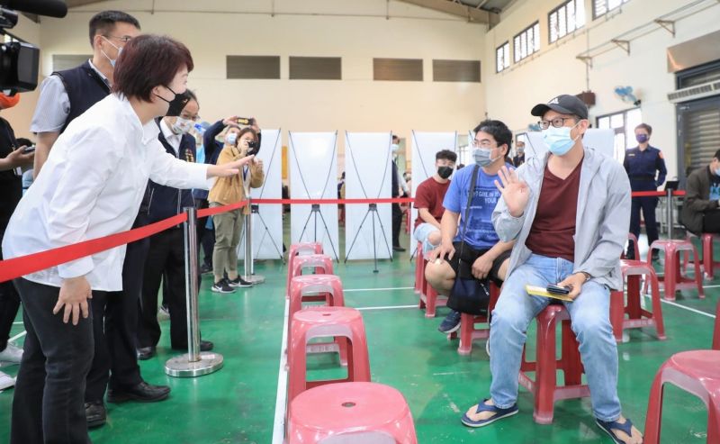 ▲台中市一年多來開設不少快打站，鼓勵民眾施打疫苗。（圖／台中市政府提供，2022.07.14）