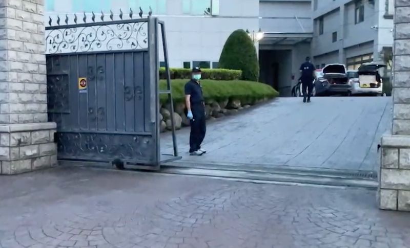 ▲南投縣草屯鎮中正路的康建生技公司,本月14日晚間6點多發生一起4死1傷的重大槍擊案。(圖/翻攝畫面)