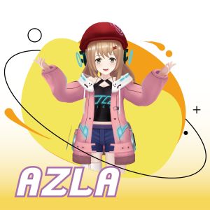 ▲長榮大學推出原創VTuber「Azla」。（圖／翻攝自Azla長榮大學入學任務小天使臉書）