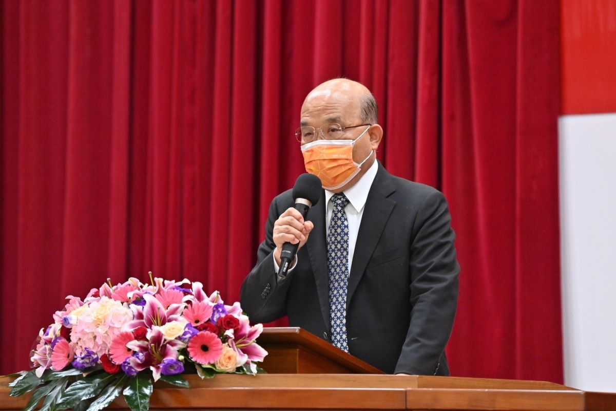 ▲對於南投槍擊案，行政院長蘇貞昌說，一定要追出兇手。（圖／行政院提供）