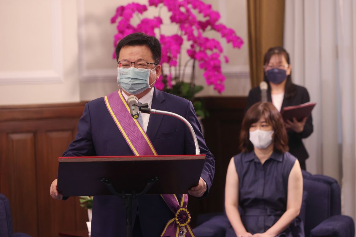 ▲李俊俋將返鄉參選嘉義市長，力阻現任市長黃敏惠連任。（圖／總統府提供）