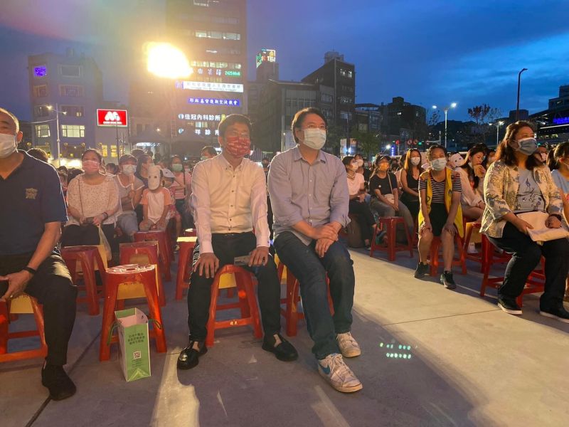 ▲林右昌與蔡適應在地方建設上多所合作，近年國人逐漸看見基隆的改變。（圖／翻攝自蔡適應臉書）