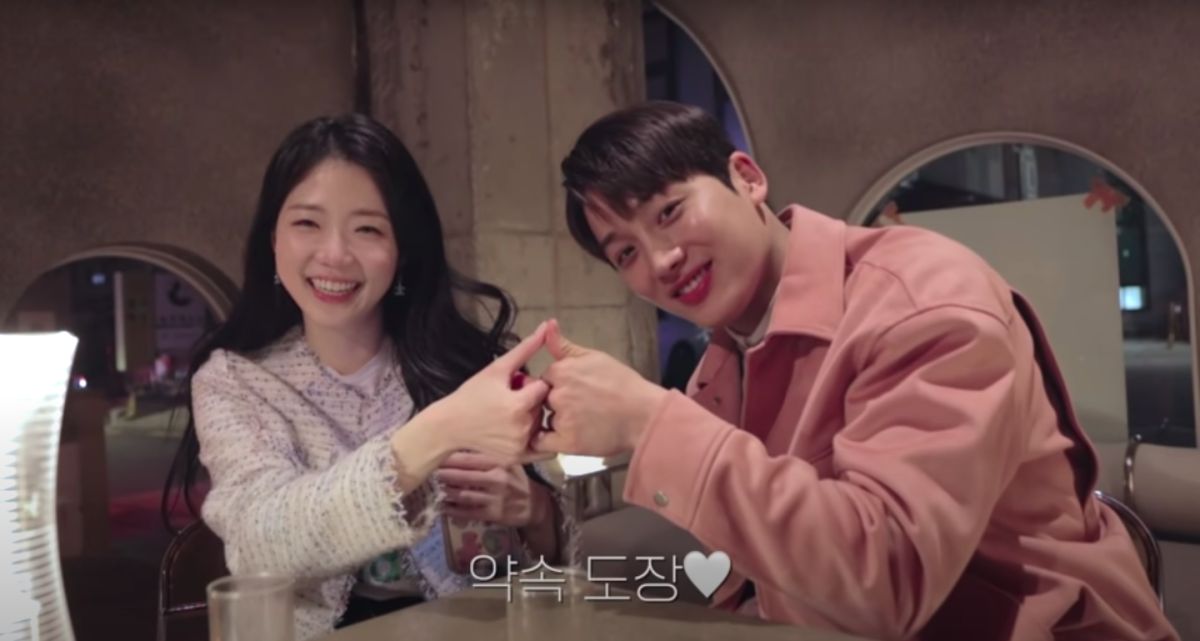 ▲申芝燕跟文世勳（右）退彼此IG。（圖／申芝燕YouTube）