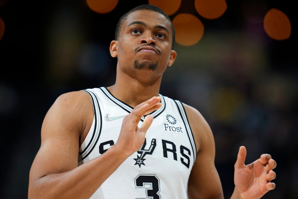 ▲Keldon Johnson。（圖／美聯社／達志影像）