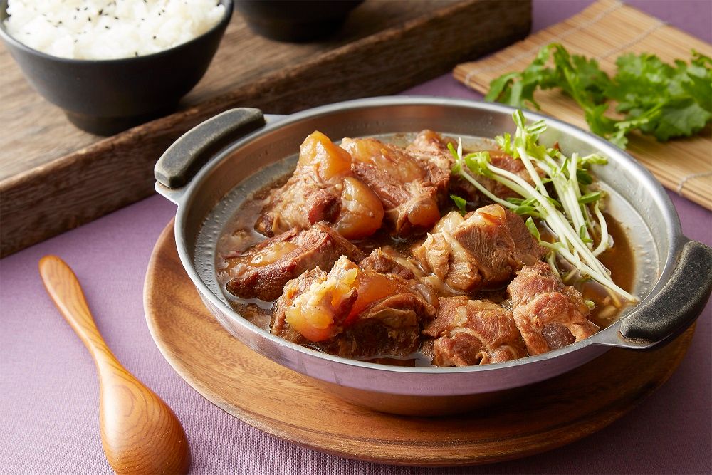 ▲竹之鄉「紅燒耎骨肉」(圖／觀旅局提供2022.7.17)