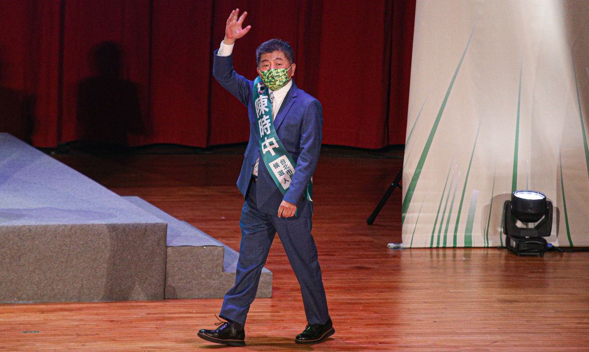 ▲陳時中表示，妻子不喜歡曝光，應不會發臉書，也沒有干預政務的習慣。（圖／記者葉政勳攝）