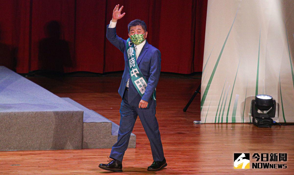 ▲民進黨台北市長參選人陳時中出席民進黨全代會。（圖／記者葉政勳攝 , 2022.07.17）