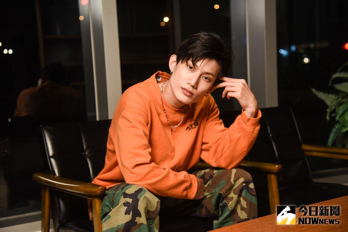 ▲天王星摘冠，唐立杰把羅志祥當標竿追夢。（圖／記者陳明安攝）