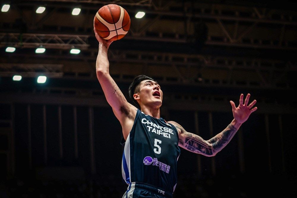 ▲劉錚臉部受傷。資料照，取自FIBA