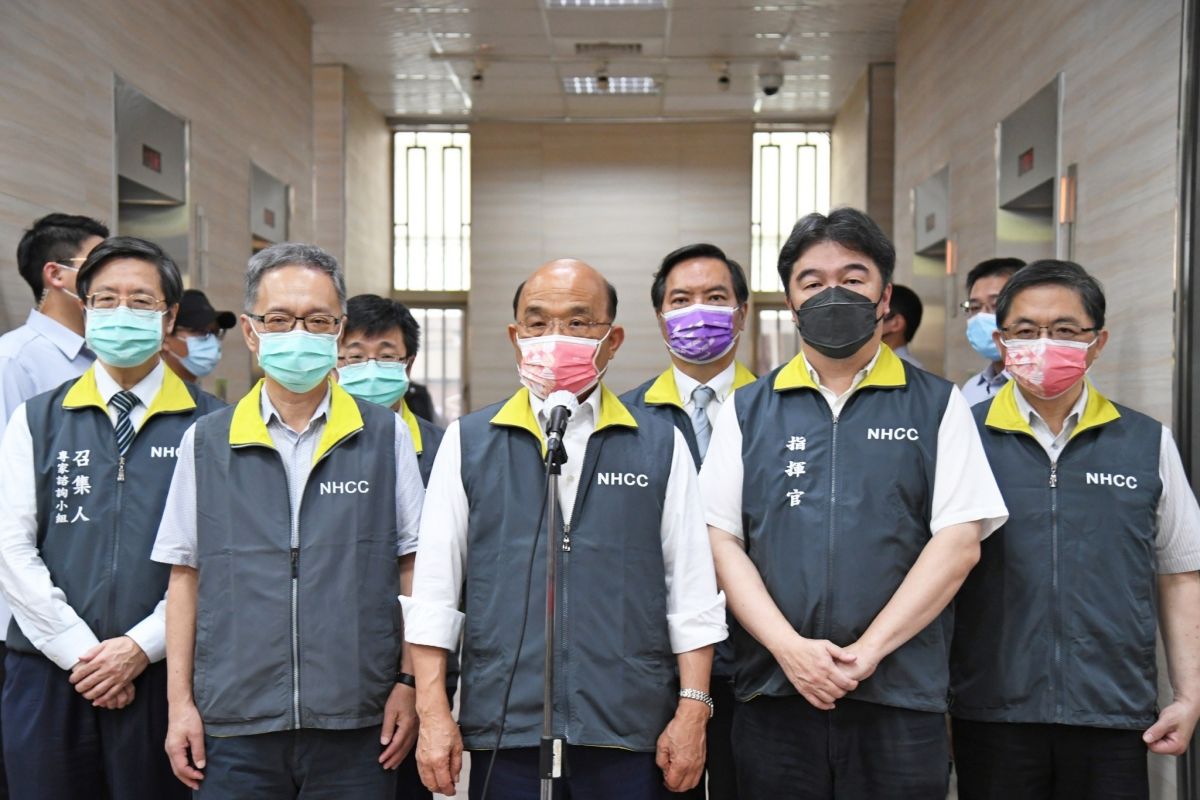 ▲行政院長蘇貞昌指出，相信每個人都是戮力從公，不會因為家裡的私事，來妨礙公務。（圖／行政院提供）