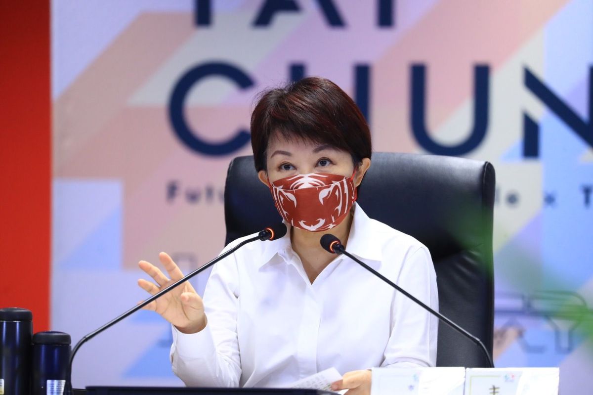 ▲市長盧秀燕表示，聯勤招待所，將改建成地上4層、地下3層，將於8月開工，預計2024年底完工。(圖／市政府提供2022.7.19)