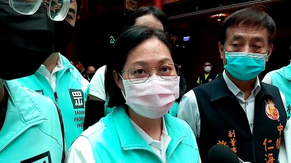 ▲賴香伶提及林佳龍臉書發文「真相與品格」，她認為，「這句話同樣適用在林智堅的論文上」，希望真相早日出現。（圖／賴香伶辦公室提供）