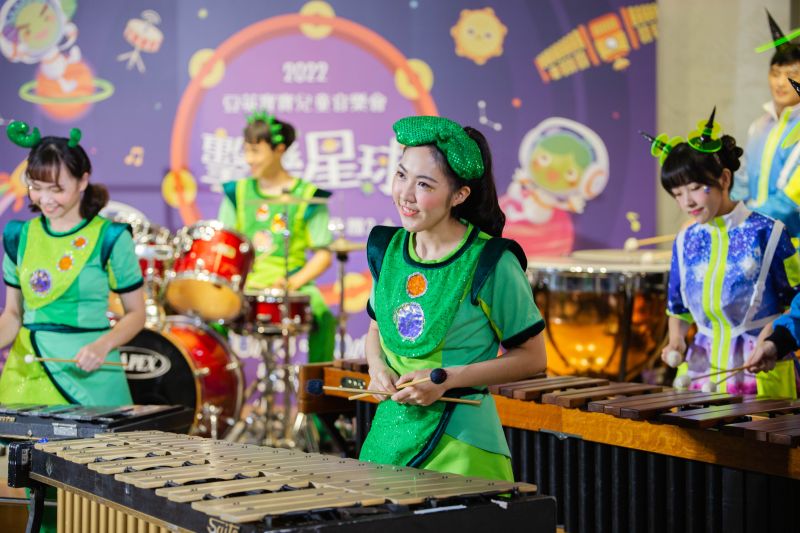 ▲朱宗慶打擊樂團2推出兒童音樂會，全新節目《擊樂星球》將從8月6日起全台巡演。（圖／朱宗慶打擊樂團提供）