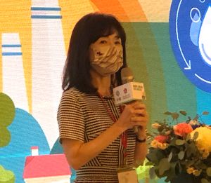 ▲成功大學校長蘇慧貞致詞。(圖/記者黃守作攝,2022.07.19) ▲成功大學校長蘇慧貞致詞。(圖/記者黃守作攝,2022.07.19)