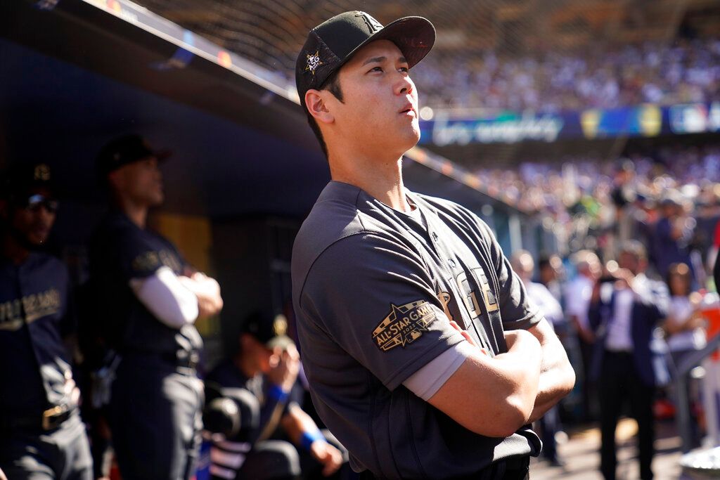▲天使隊日籍二刀流大谷翔平。（圖／美聯社／達志影像）
