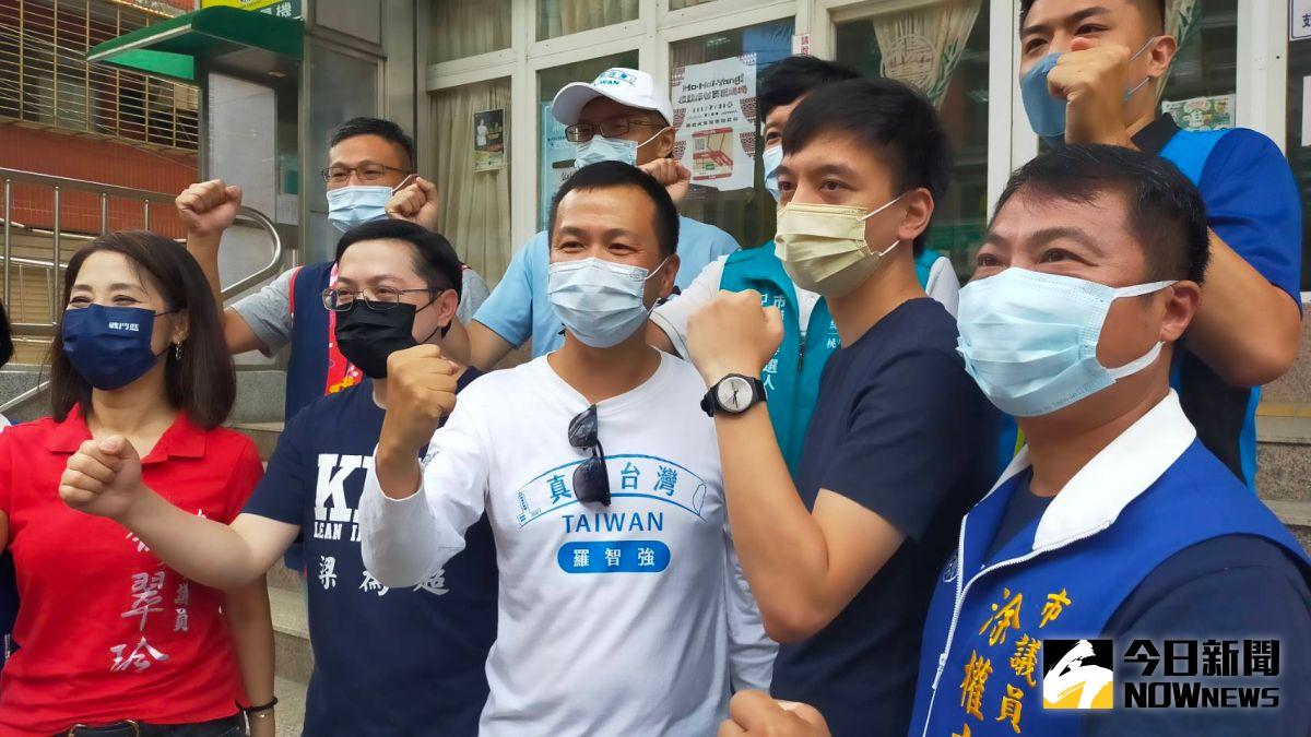 ▲羅智強表示，民進黨最大問題就是雙重標準，羅也希望這次行腳，希望把善良政治、正派政治給找回來。（圖／記者李春台攝，2022.07.20）