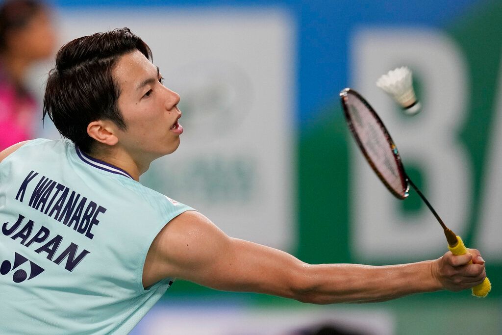 ▲世界排名第47的日本好手渡邊航貴。（圖／美聯社／達志影像）