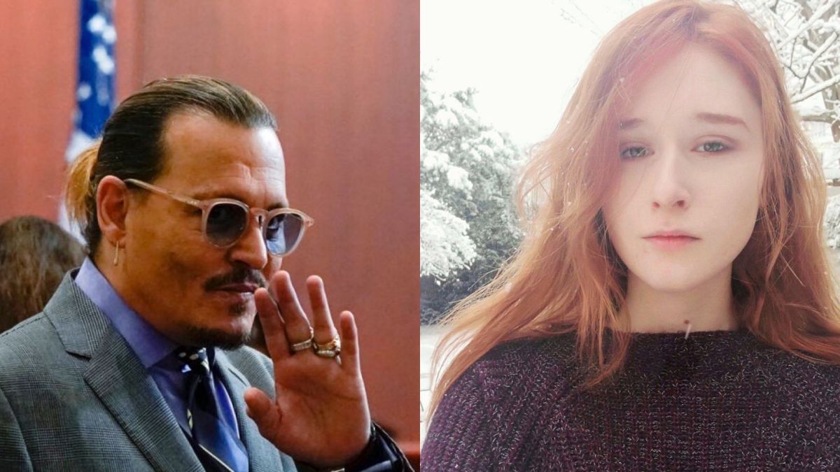 ▲強尼戴普身旁出現一名神秘「紅髮女子」，被外界傳聞是「新歡」。（圖／美聯社、臉書）