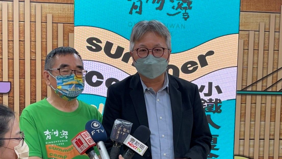 ▲交通部觀光局副局長周廷彰（右）今（20）日透露，國旅自由行補助上路到昨天，3天已使用10萬間房。（圖／觀光局提供）