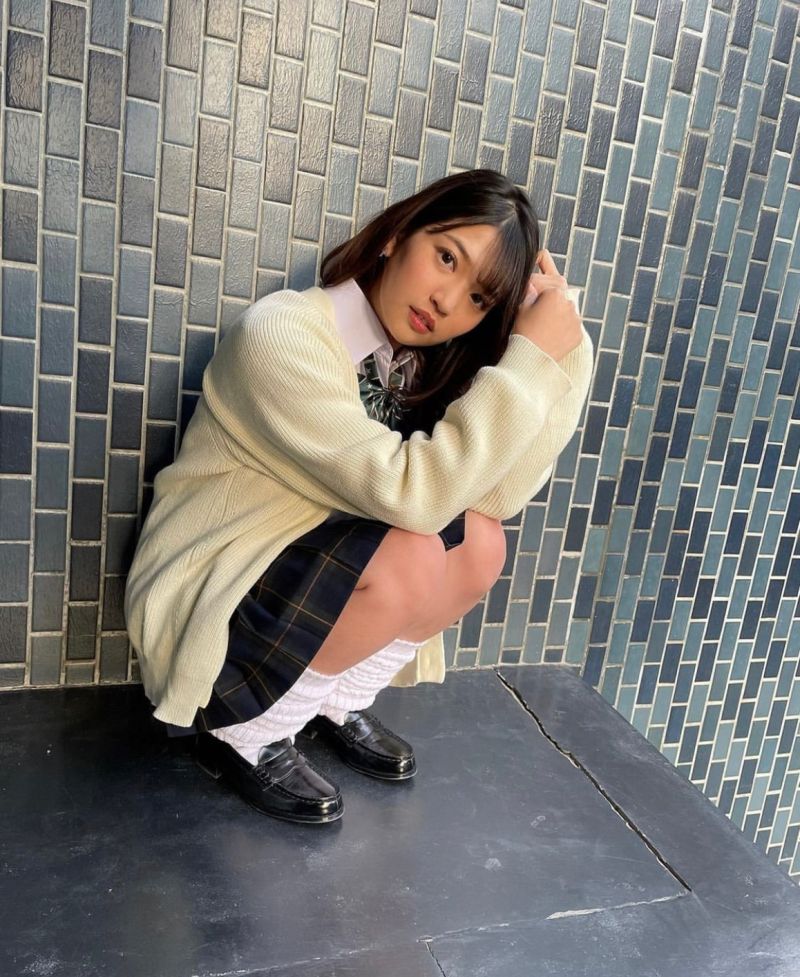 ▲即便不露奶，藤乃葵的顏質也是令人驚艷。（圖／藤乃葵 IG）