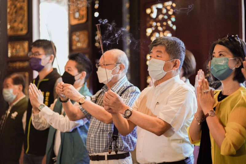 ▲陳時中說，智商是小時候大家在評比、教育的評量基礎，不是說智商一測，智商低你這輩子就完蛋了。（圖／陳時中辦公室提供）