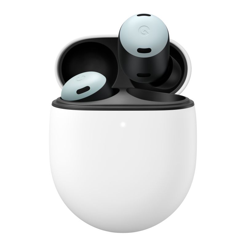 ▲Google Pixel Buds Pro無線耳機今(21)日起在台灣大myfone購物以及momo購物網接受預購,有石墨黑、迷霧灰2款顏色,價格5,990元。(圖/官方提供)
