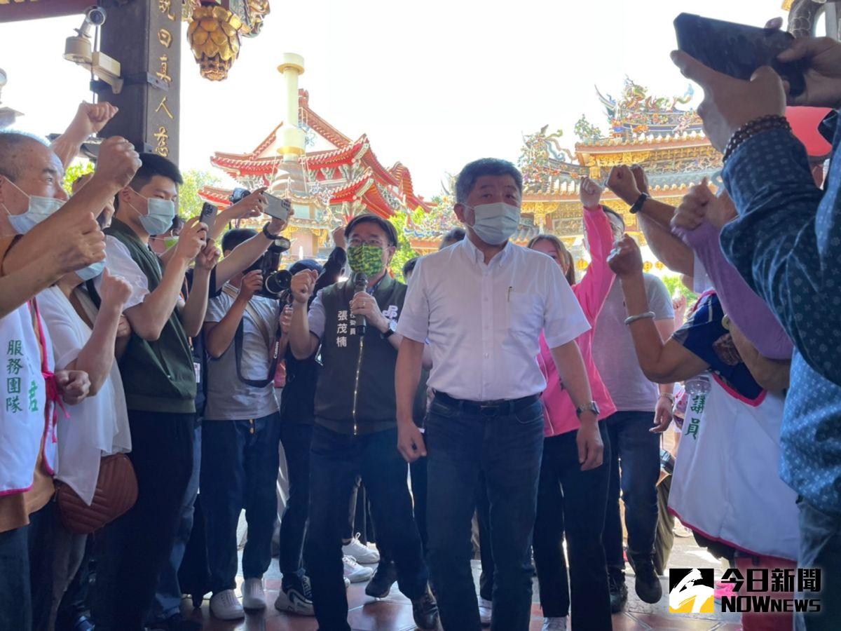 ▲陳時中表示，未來自己在市政上會針對文化加把勁，讓更多人認識台灣的根。（圖／記者黃宣尹攝，2022.07.21）