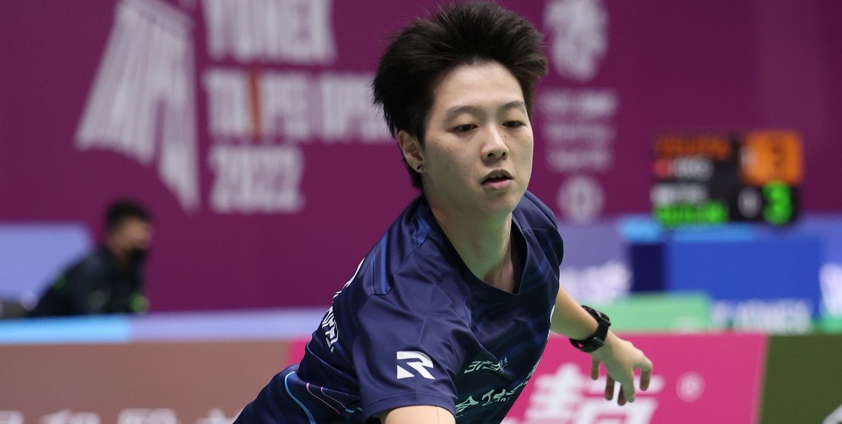 ▲白馭珀次輪止步。（圖／羽協提供）