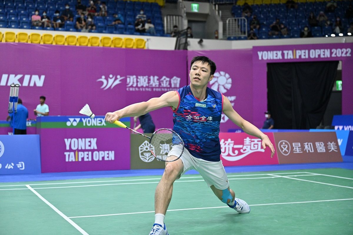 ▲台灣男單選手王子維。（圖／大會提供）