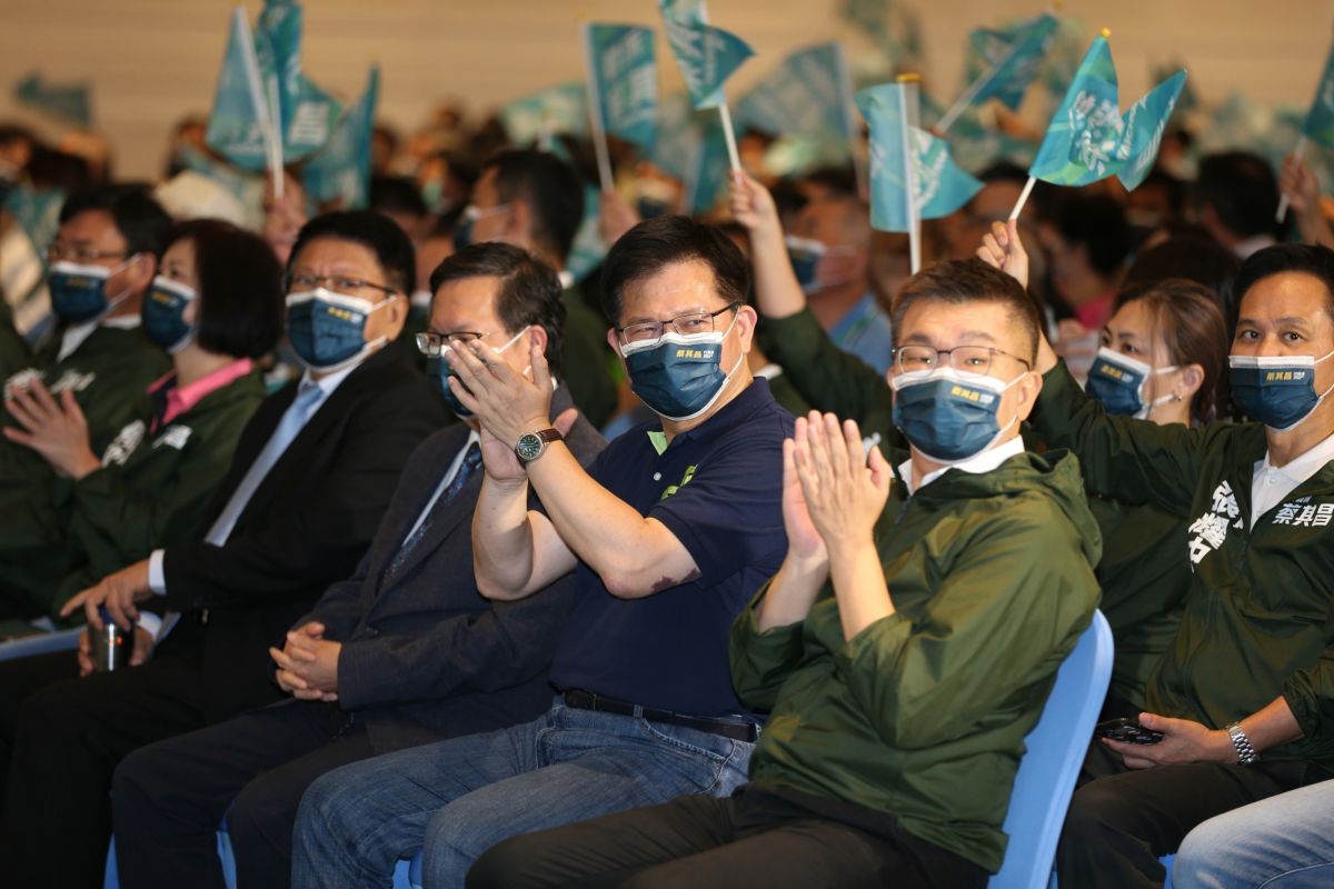 ▲林佳龍力挺蔡其昌，強調自己最清楚這4年台中建設為什麼停滯延遲。（圖／林佳龍辦公室提供，2022.07.21）