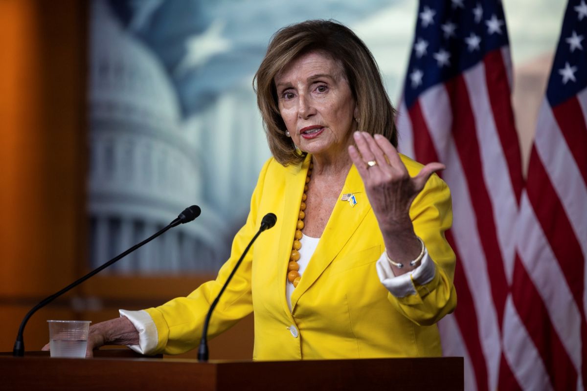 ▲美國眾議院議長裴洛西（Nancy Pelosi）預計在今（2）日晚間率團訪台，相關消息受到外界高度關注。而補教名師呂捷也針對「台灣為什麼要親美？」問題分享看法。（圖／美聯社／達志影像）