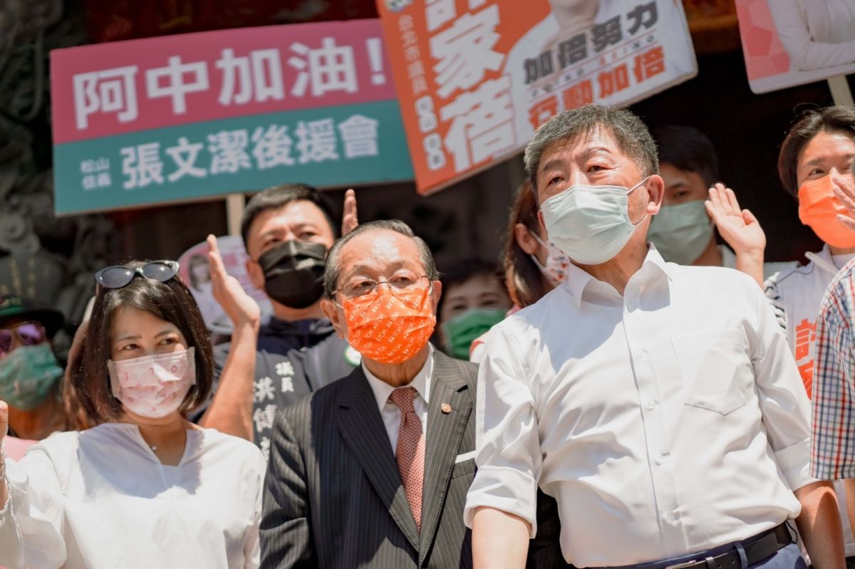 ▲陳時中表示，台北市政府的員工都很優秀，需要有一位更體諒市民與員工的市長領導。（圖／陳時中辦公室提供）