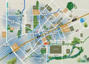 ▲「富宇上和苑」近鄰國圖館藝文特區、南平公園旁、30米南平路上,周邊商圈成熟,生活機能完善。(圖/品牌提供)