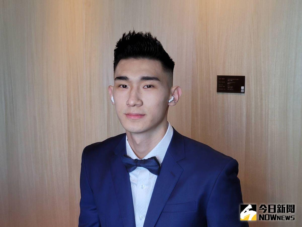 ▲馬建豪參加CBA選秀大會。（圖／黃建霖攝）