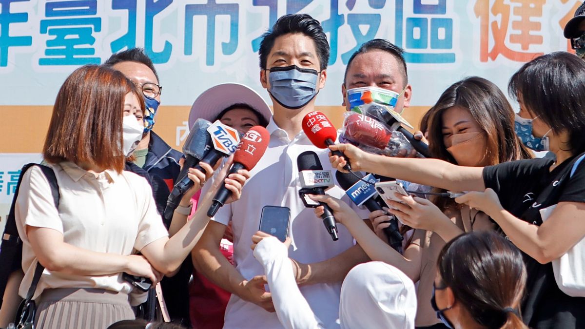 ▲國民黨台北市長參選人蔣萬安因內湖交通問題，與民進黨、北市府進行攻防。（圖／資料照片）