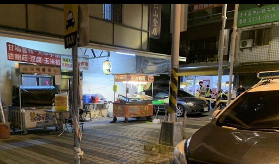 ▲台中滷味攤老闆24日遭槍擊，送醫宣告不治，警方追查發現疑似是感情糾紛釀殺機。（圖／翻攝畫面）