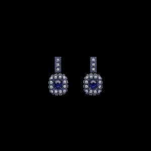 ▲Dior Print 藍寶石鑽石耳環，參考價格 NT$14,000,000。（圖／Dior提供）