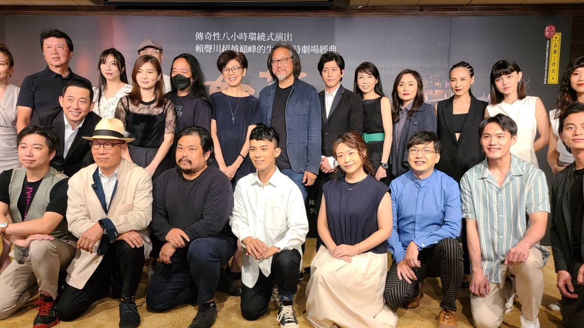 ▲由 表演工作坊、國家兩廳院共同主辦的年度大戲《如夢之夢》 今（25）日召開記者會，宣布將在今年12月27日至隔年1月7日於台北國家戲劇院隆重登場。（圖／記者李琦瑋攝，2022.07.25）