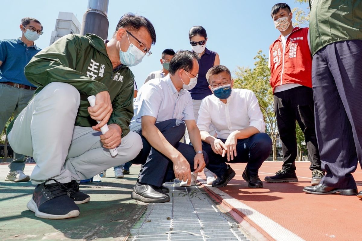 ▲蔡其昌陣營強化陸戰，今起白天跑地方行程、晚上廟口或社區開講。（圖／蔡其昌辦公室提供，2022.07.25）