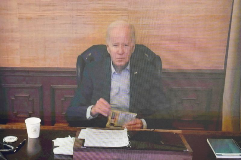 ▲美國總統拜登（Joe Biden）25日表示，他預期本週會跟中國國家主席習近平進行通話，但正在等待確認。（圖／美聯社／達志影像）