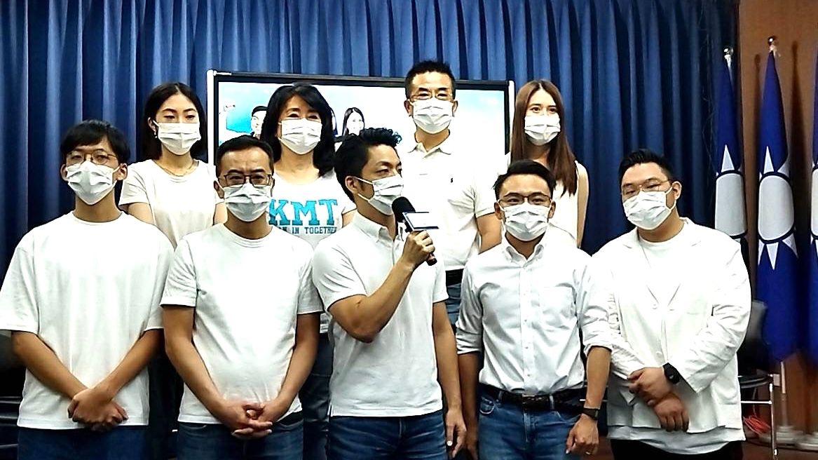 ▲蔣萬安今日公布發言人團隊。（圖／記者余祥攝，2022.7.26）