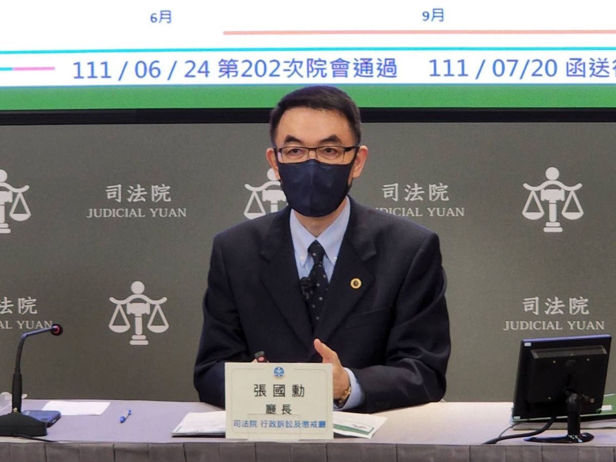 ▲行政訴訟及懲戒廳長張國勳。（圖／司法院提供）