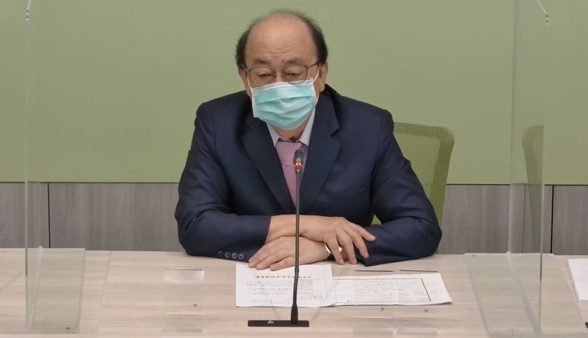 ▲國民黨團原訂要考察新竹調查站，柯建銘指出，這是搶劫還公告周知。（圖／翻攝黨團直播）