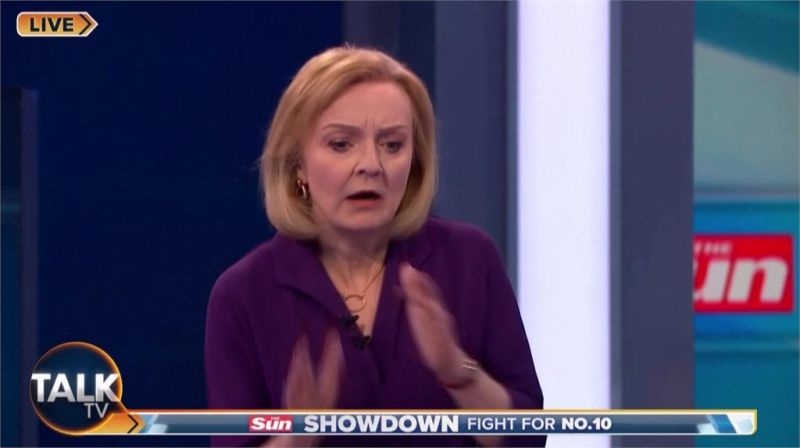 英保守黨魁選舉電視辯論主持人突暈厥　直播中斷
