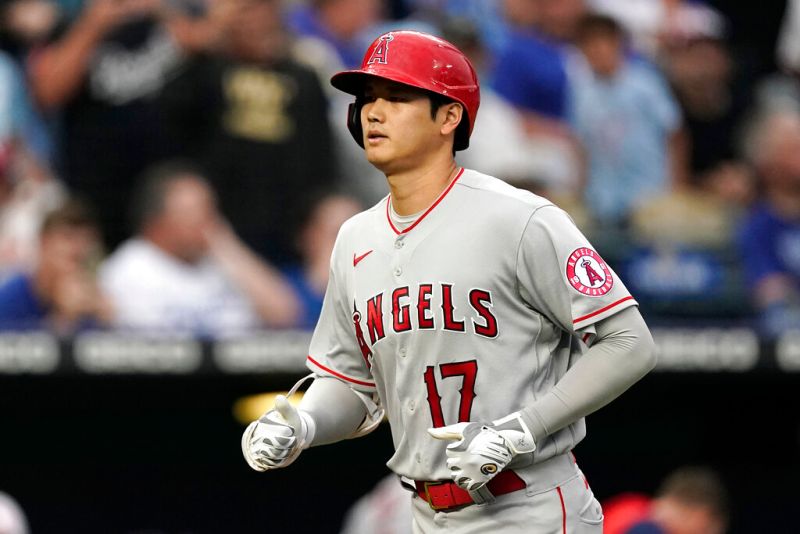 ▲天使隊日籍二刀流球星大谷翔平(圖/美聯社/達志影像)
