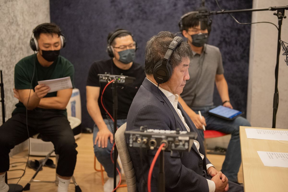 ▲民進黨推出政績影片，陳時中配音陳述2年多來的防疫成果。（圖／民進黨提供）