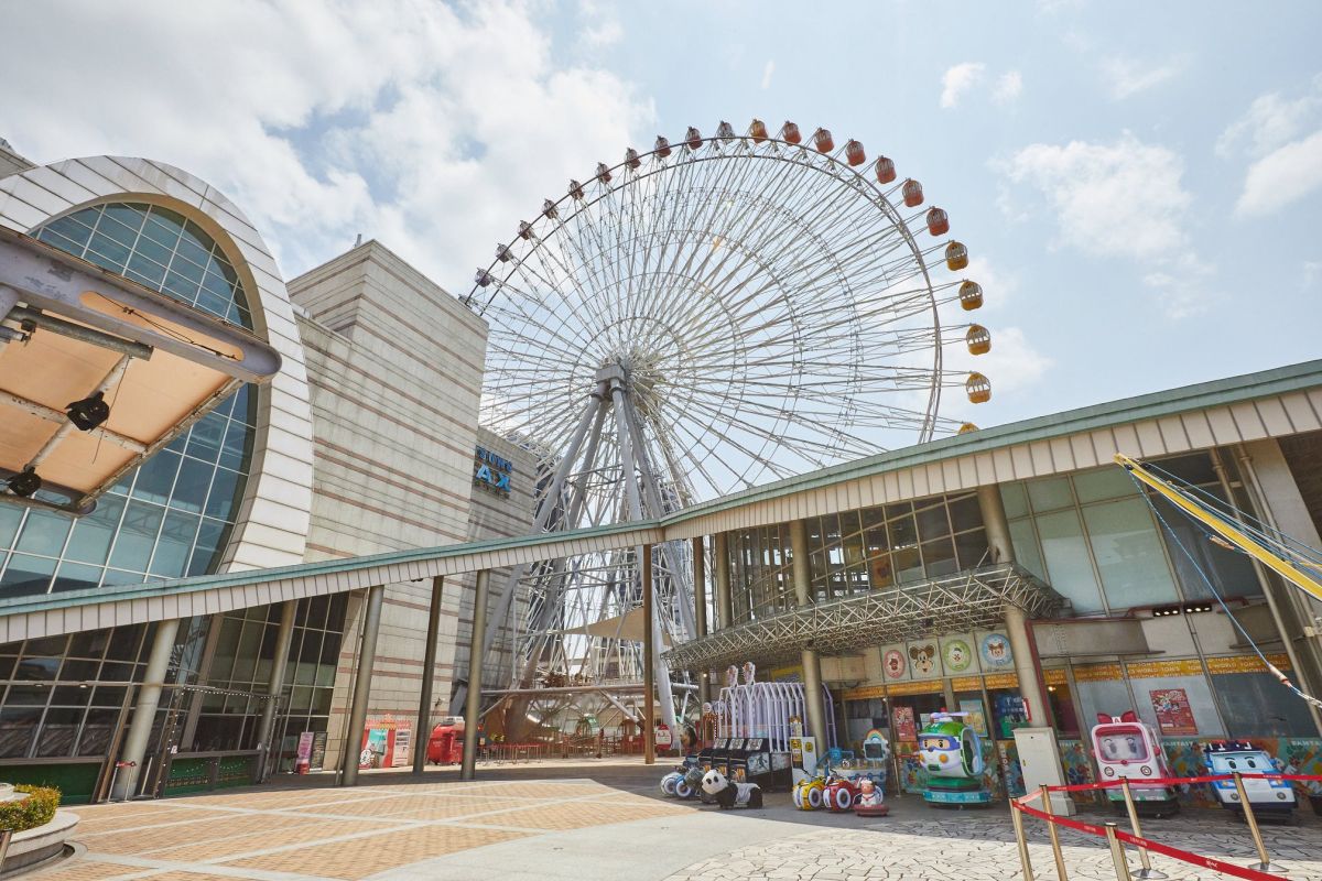 ▲台北市中山區、內湖區今（15）日晚間驚傳大停電，包含美麗華商圈、實踐大學附還有西湖市場都發生停電情況。（圖／美麗華百樂園臉書）